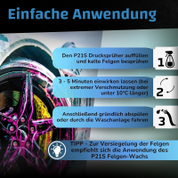 Dr. Wack - P21S Felgen Reiniger POWER GEL - 1L Nachfüllflasche