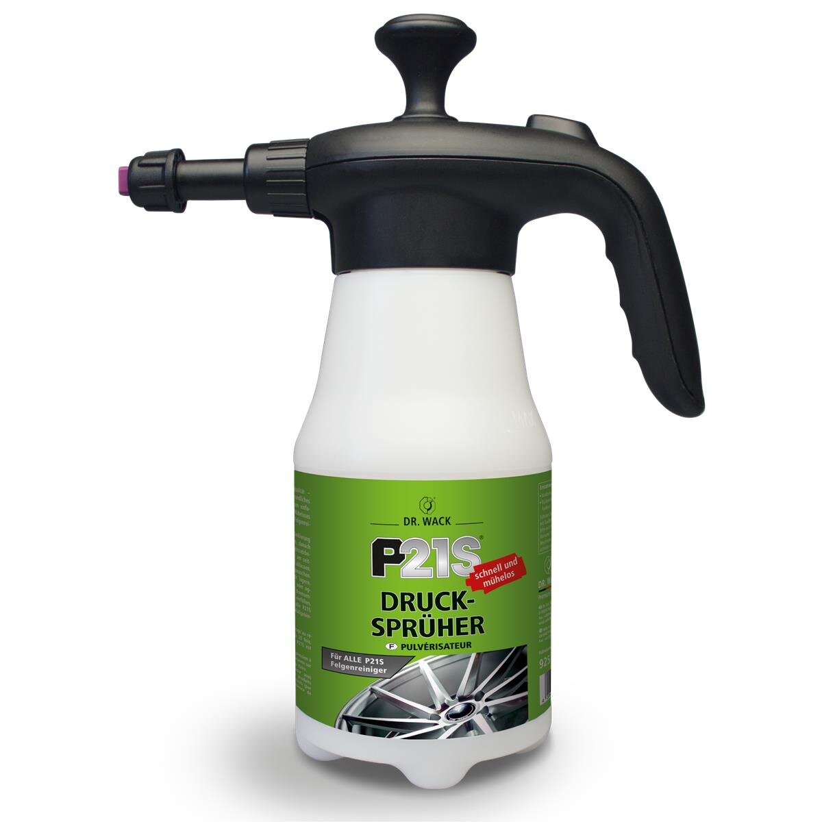 DR OKWACK P21S Druck-Sprüher 925ml (925 ml leer) PumpzerstäuberPumpsprühflasche 8007