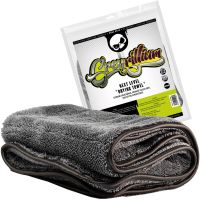 Nuke Guys Grey Rillium 1000 GSM Microfibre Car Dry Cloth...