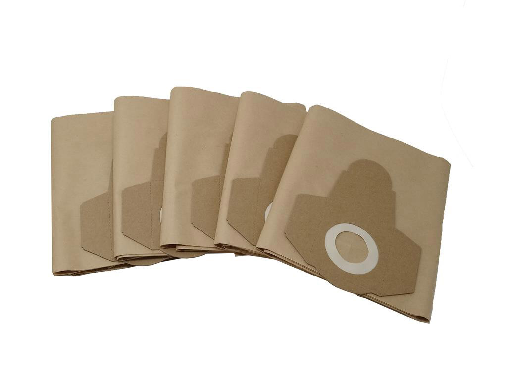 Motodox - Staubsaugerbeutel braun 5 er Pack passend für Caramba AUTO 50