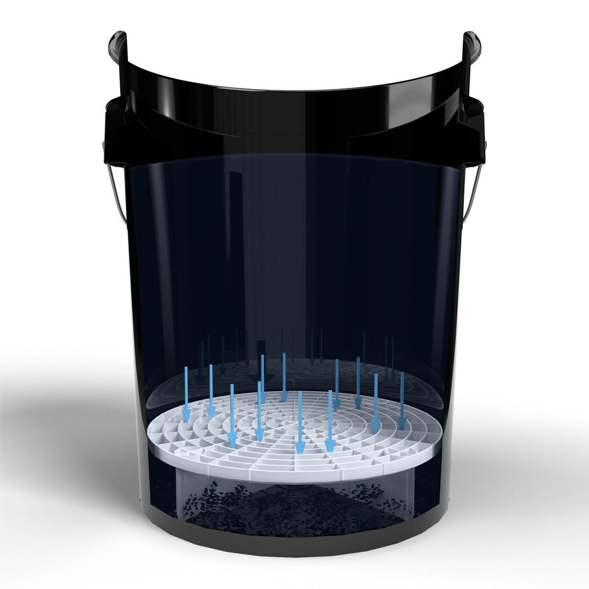 Grit Guard® - Eimereinsatz - silber