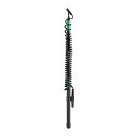 Kwazar telescopic lance 3 m, angled lance head, tree guard