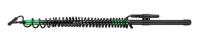 Kwazar telescopic lance 3 m, angled lance head, tree guard