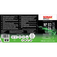 SONAX ProfiLine NP 03-06 Politur 250ml