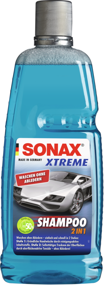 SONAX Autoshampoo XTREME Shampoo 2 in 1, 02153000, 1l