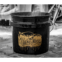 Nuke Guys Golden Bucket Set - GritGuard Wash Bucket 3.5 Gallon and GritGuard Bucket Insert in Gold