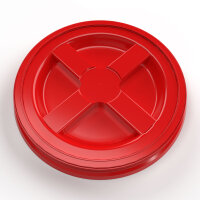 Gamma Seal Lid - Deckel für Gallonen Wascheimer - Rot