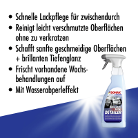 SONAX XTREME BrilliantShine Detailer 750ml spray bottle