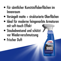 SONAX XTREME - Cockpit Reiniger Matteffect + Mikrofaser...