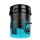 Nuke Guys Rinse Bucket - 5 GAL Black Rinse / Clear Water Wash Bucket