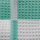 Nuke Guys - See Through - Microfibre Waffle Cloth - 450 GSM, 35x35cm - mint/white - pack of 2
