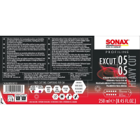 SONAX - ProfiLine EXCut 05/05 - 250 ml