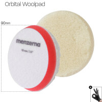 Menzerna - Premium Orbital Wool Pad - 90mm/3,5"