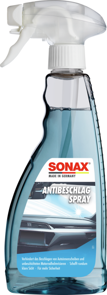 1x 500ml Antibeschlagspray Scheiben Schutz Anit Beschlag Glas Kunststoff