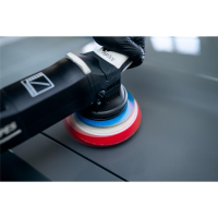 Garage Freaks - Heavy Cut Foam Pad - hart, 150mm - rot