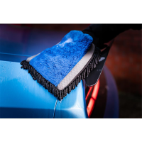 Nuke Guys - 3 Way Wonder - Mikrofaser Waschandschuh blau