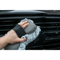 Nuke Guys - 2 Way Wonder - Chenille - Insect Net Strap On Wash Sponge Neutral