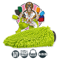 Nuke Guys - Chenille Wash Glove green