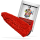 Nuke Guys - Chenille Wash Glove red