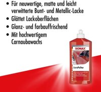 SONAX - Autopolitur f&uuml;r Bunt- und Metalliclacke - 250ml