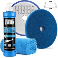Politur Set - Garage Freaks - Heavy Cut, Medium Cut, Finish Cut, Carnauba Versiegelung