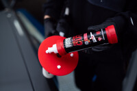 Garage Freaks - Politurset Heavy Cut Schleifpolitur 250ml + Heavy Cut Foam Pad 150mm + Mikrofasertuch 550GSM