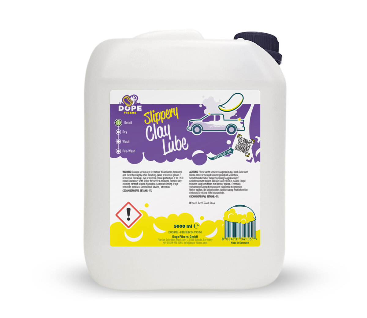 DopeFibers - SlipperyClayLube - 5L