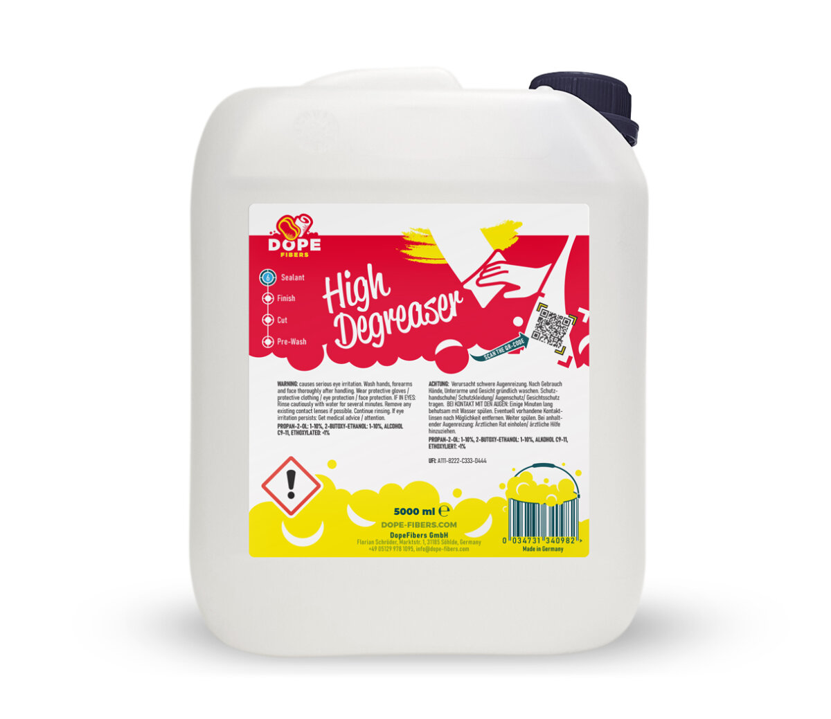 DopeFibers - HighDegreaser - 5L