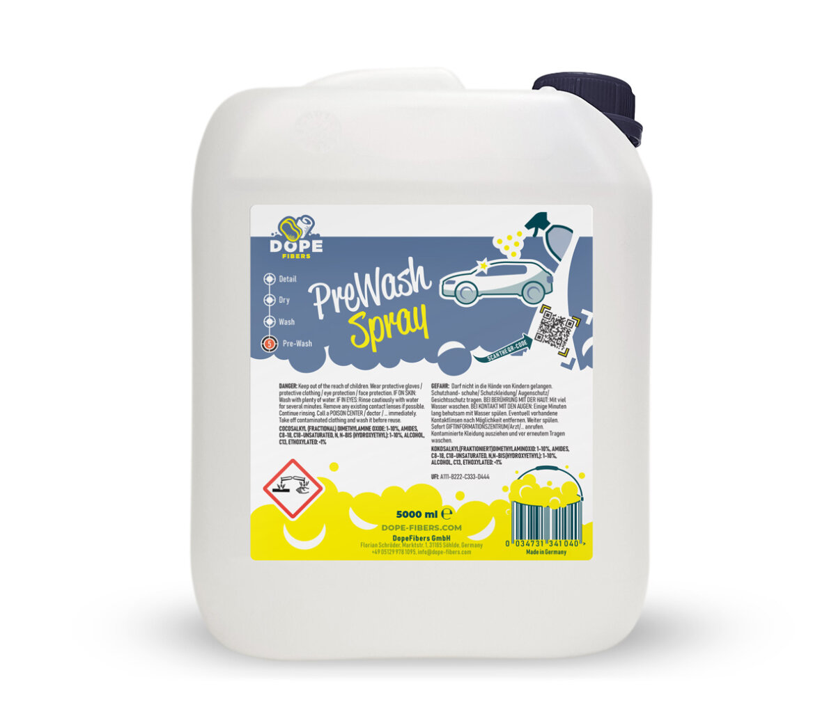 DopeFibers - PreWashSpray - 5L