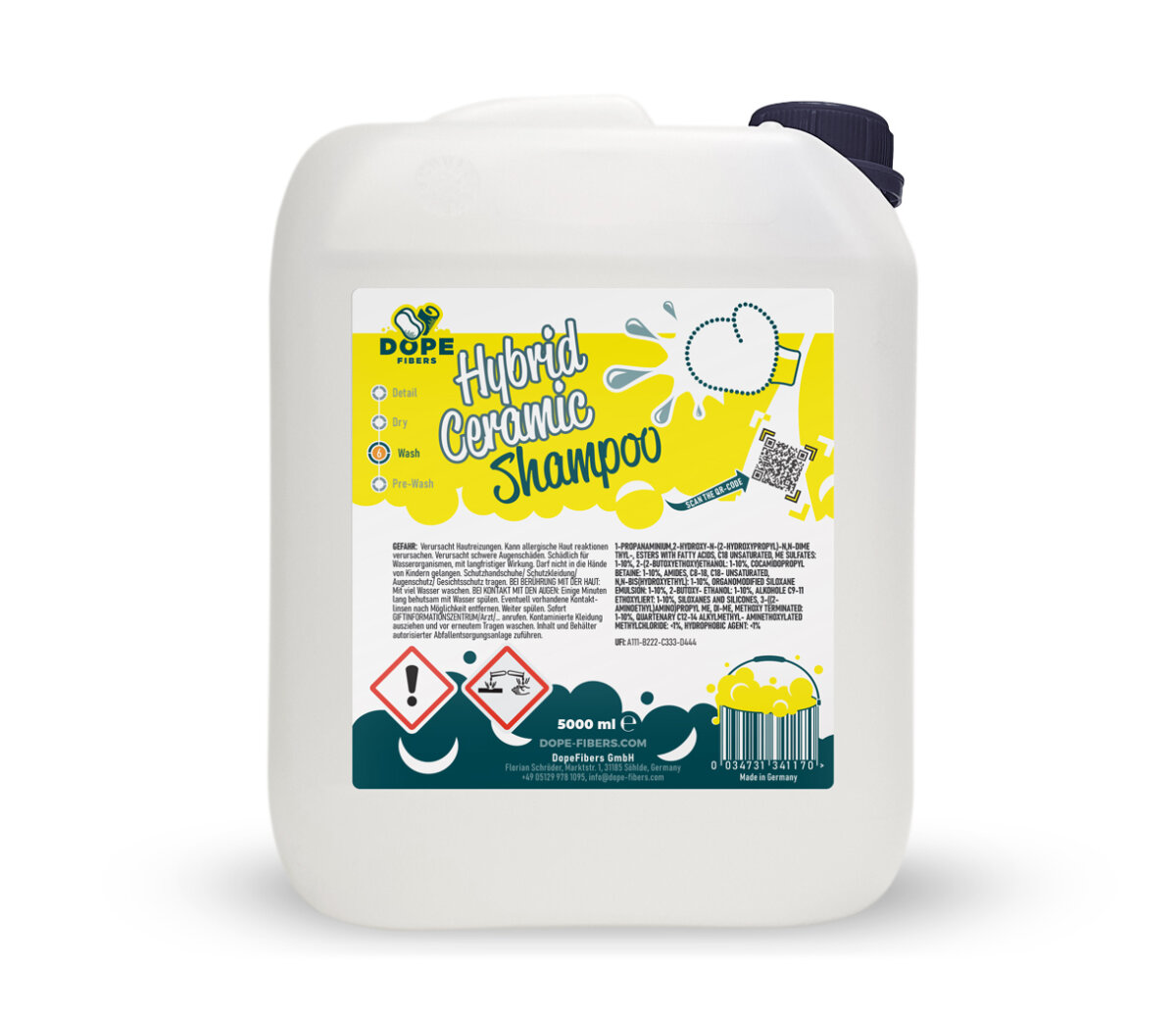 DopeFibers - HybridCeramicShampoo - 5L