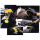 Garage Freaks - Medium Cut - medium hand polishing sponge, Ø 90/50 mm black/yellow