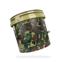 Magic Bucket - Wascheimer 3.5 Gal Camouflage Green