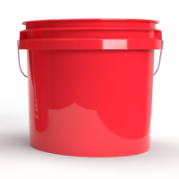 Magic Bucket - Wascheimer 3.5 Gal - red