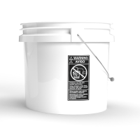 Magic Bucket - Wascheimer 3.5Gal - Weiß