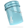 Magic Bucket - Wascheimer 5 US Gal - Baby Blau