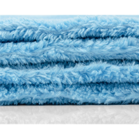 Mikrofasertuch - Edgeless Superflausch - 550 GSM - 40x40cm - hellblau