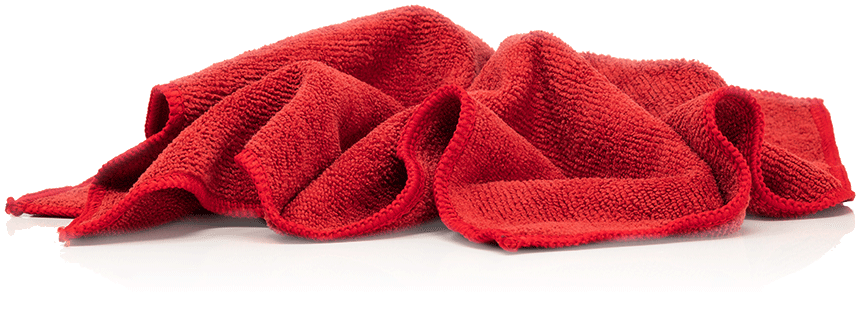 Premium Mikrofasertuch - 320 GSM - 40x40cm - rot