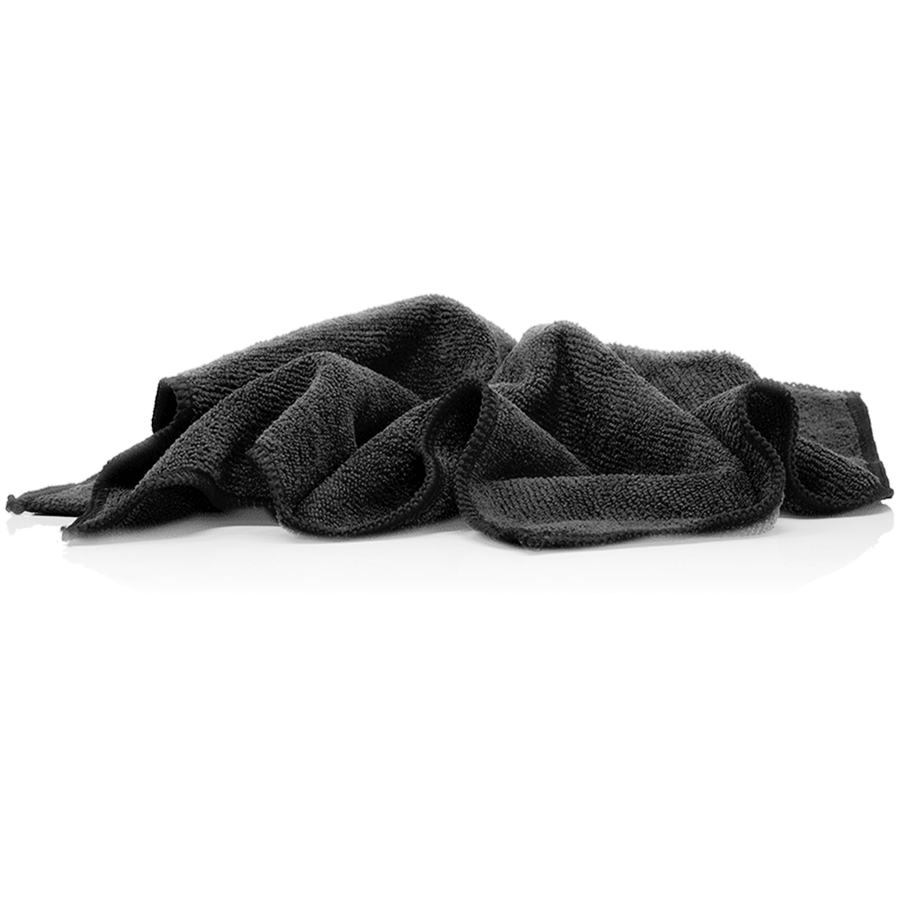 Premium Mikrofasertuch - 320 GSM - 40x40cm - schwarz