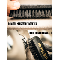 Nuke Guys - Leder- und Textilbürsten Small & Medium & Large Set