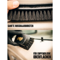 Nuke Guys - Leder- und Textilbürsten Small & Medium & Large Set