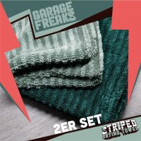 Garage Freaks - 2er Set - STRIPED DRYING TOWEL - Trockentuch