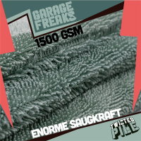 Garage Freaks - TWISTED PILE - Trockentuch - 1500 GSM