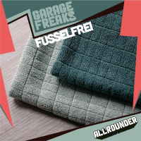 Garage Freaks - 2er Pack - ALLROUNDER - 40x40cm - 380 GSM