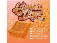 Nuke Guys - Gamma Dryer L - microfiber dryer sheet - 1400 GSM - orange 40 x 40 cm