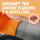 Nuke Guys - Gamma Dryer L - microfiber dryer sheet - 1400 GSM - orange 40 x 40 cm