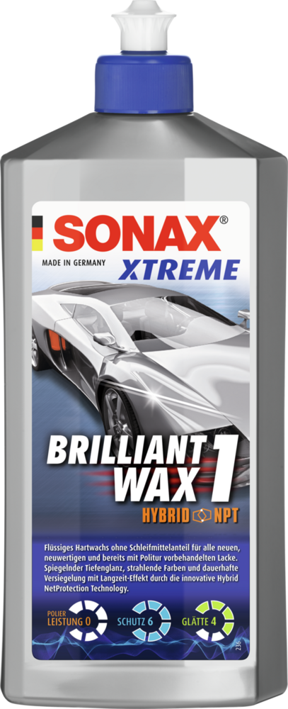 Xtreme Brilliant Wax 1 Hybrid npt 500 ml - Anzahl 1x - Sonax