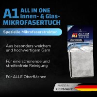 Dr.Wack - A1 All in One Mikrofasertuch - Innen&Glass