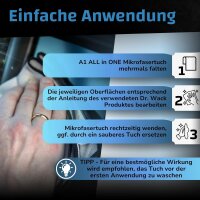 Dr.Wack - A1 All in One Mikrofasertuch - Innen&Glass