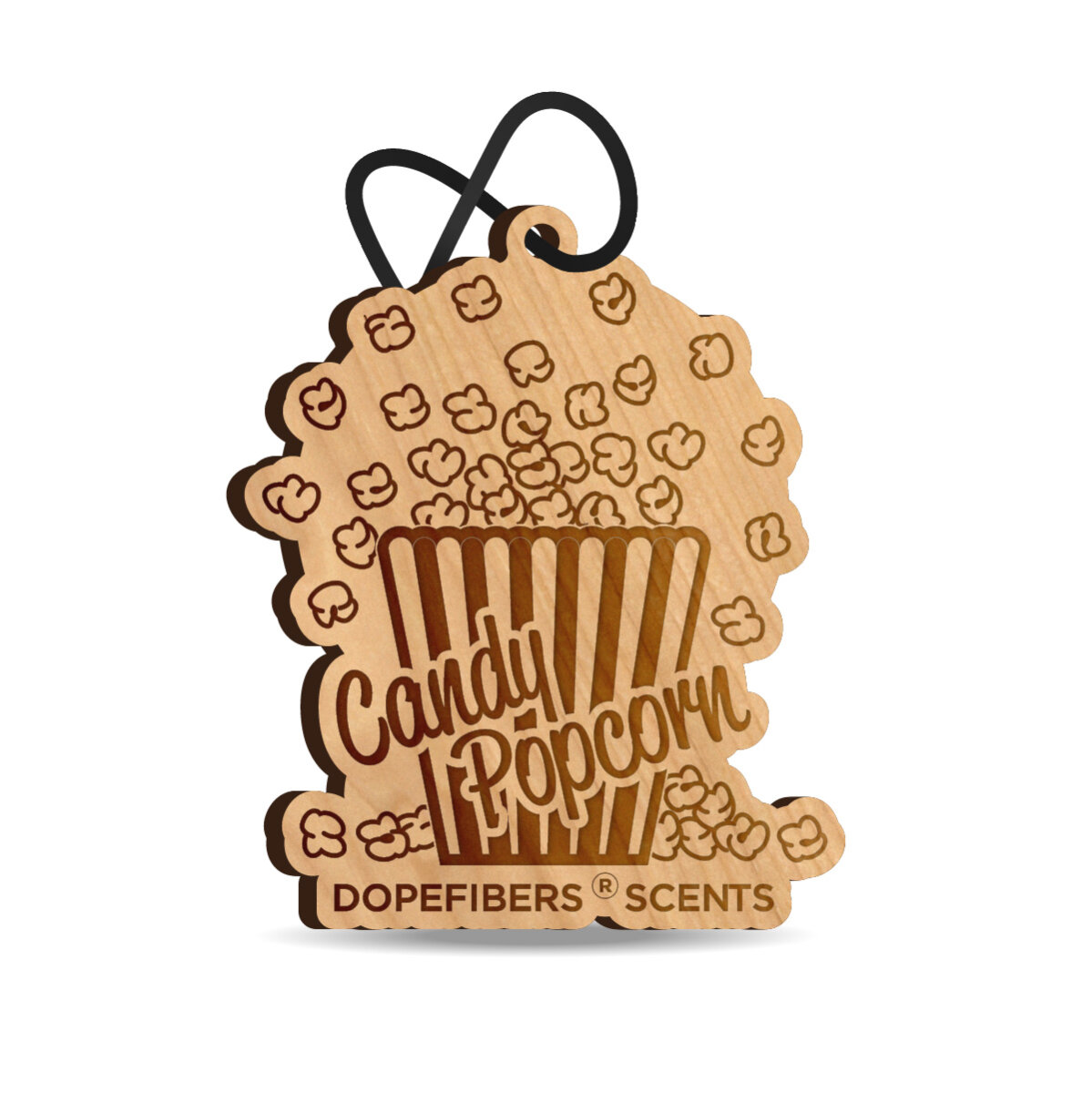 DopeFibers - SCENTS - CandyPopcorn Duftanhänger unbeduftet
