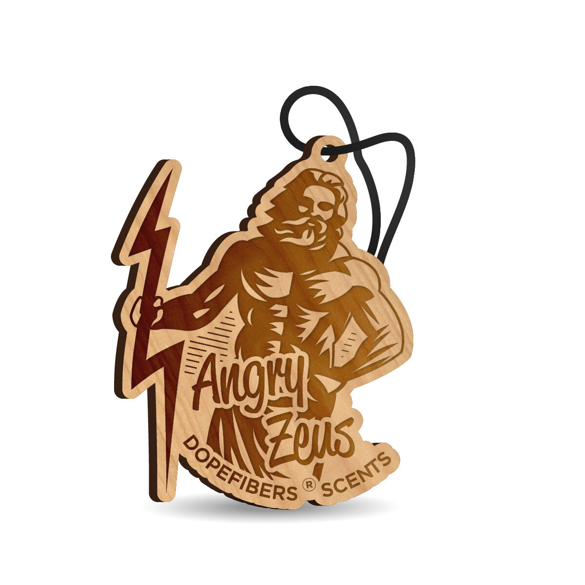 DopeFibers - SCENTS - Duftanhänger AngryZeus unbeduftet